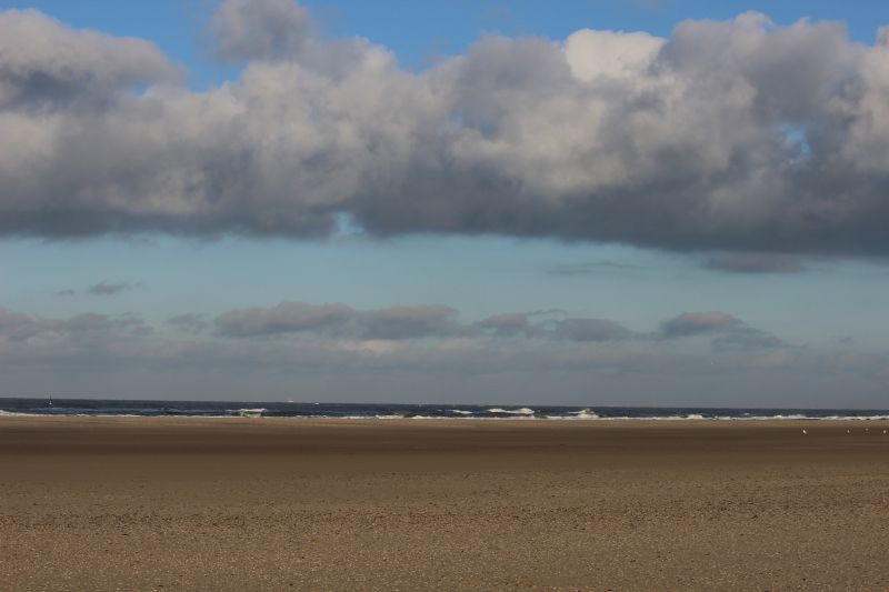 Am Strand von Texel